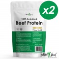 Atletic Food Говяжий протеин 100% Hydrolized Beef Protein (ваниль) - 2000 г (2х1000 г)